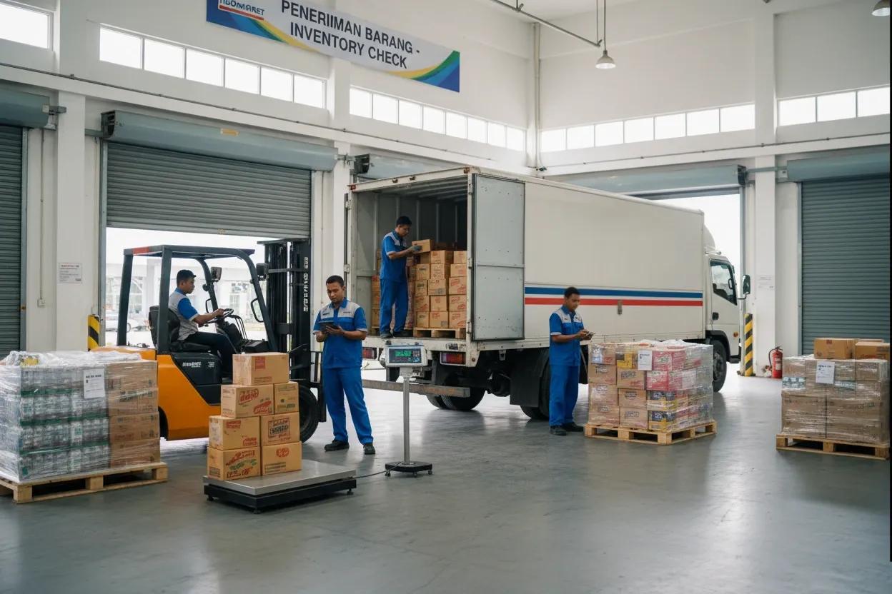 goods receipt software for distributor