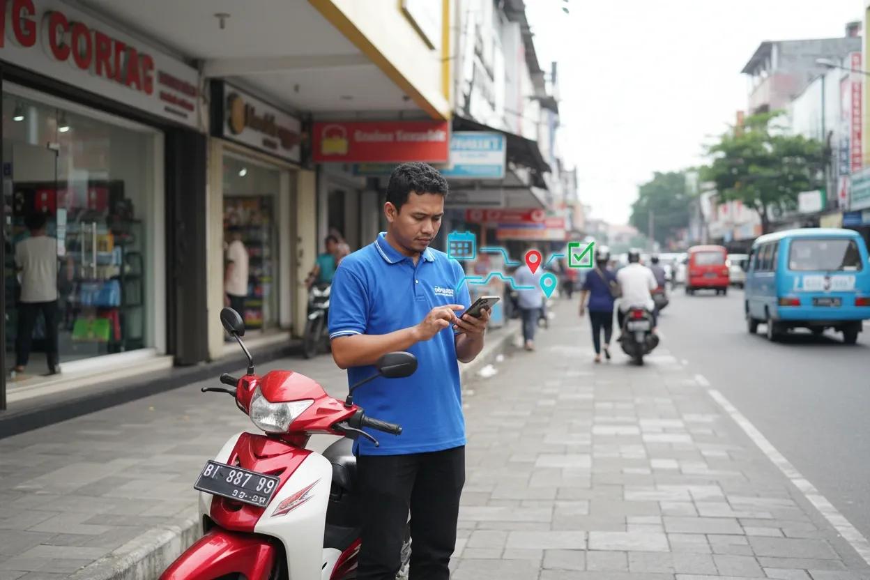 sistem untuk store visit fmcg