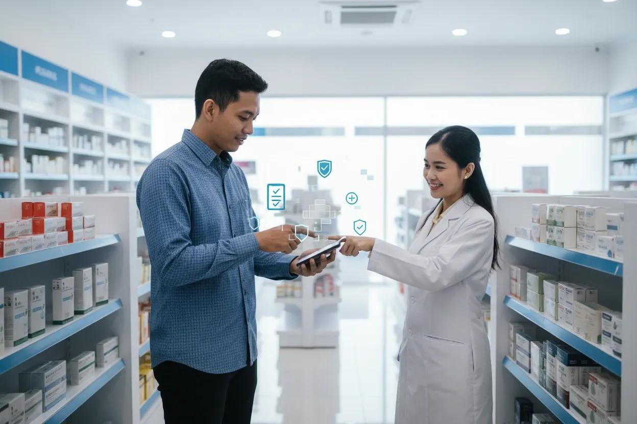 salesman system for pharmacy