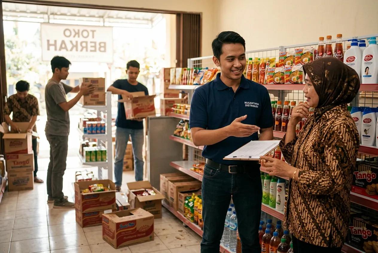 software new open outlet distributor fmcg