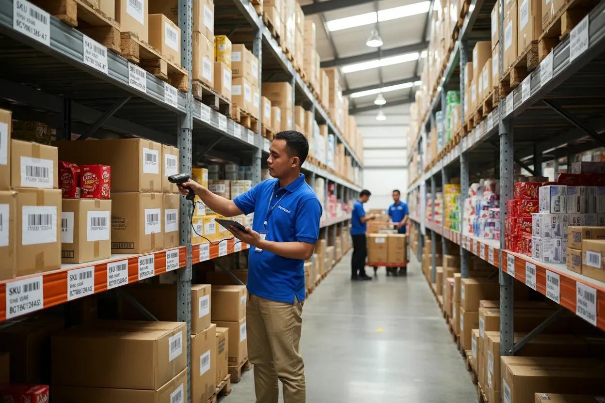 sistem untuk stock keeping unit fmcg